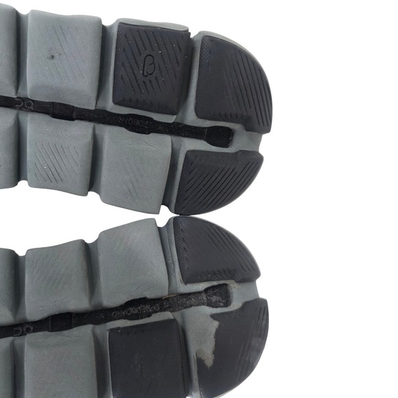 On Cloud X Mens 12 Running Shoes Gray Glacier Black Training Gym Lightweight - Picture 9 of 15